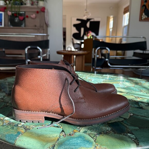 Joseph Abboud Brown Chukka Boots main image 5